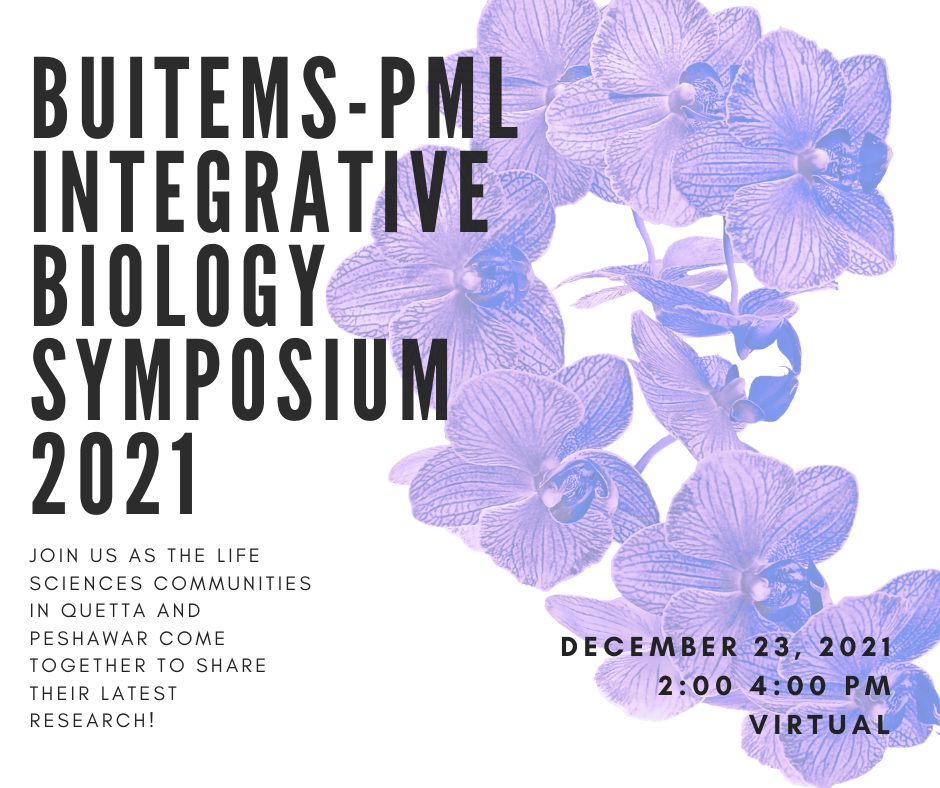 BUITEMS-PML Integrative Biology Symposium 2021